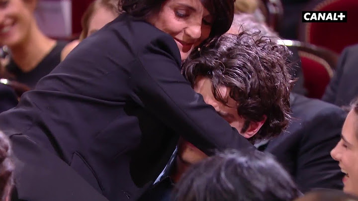 Le crush de Florence Foresti pour Louis Garrel aux César