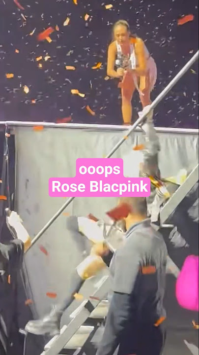 Fancam‼️ Rose Blackpink is Pro #blackpink #live #fancam