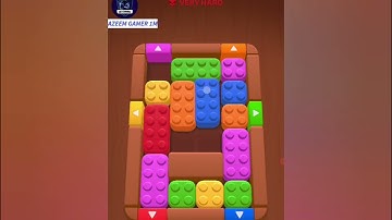 Color Block Puzzle 3D Jam Level 31 Walkthrough Solution
