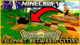 Minecraft - WYNNCRAFT QUEST | TUNNEL TROUBLE (FAST TRAVEL BETWEEN RAGNI & DETLAS)