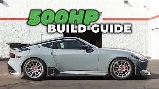 How We Built Our 500HP Nissan Z In 17 Minutes!