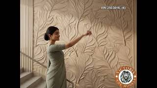 Luxury CNC Wall Panel Design | Modern Dining Room Feature Wall VIDEO 211
