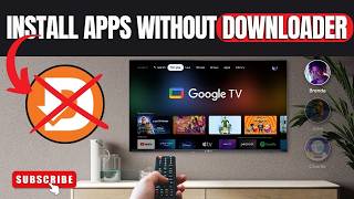 Google TV: How to Install Apps Without Downloader | No Downloader? Install Apps on Google TV!