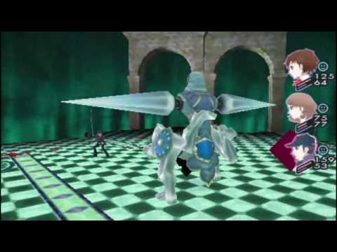 Psp Persona 3 Portable Tartarus Floor 14 Boss Youtube