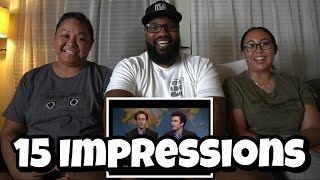 15 Funniest Impressions Done In Front Of the Actual￼ Person | REACTION