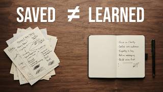 Why Your Notes Aren't Helping You Learn