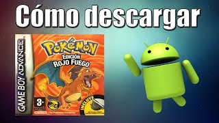 Descargar Pokemon Rojo Fuego Android [My Boy Free] Español 2019