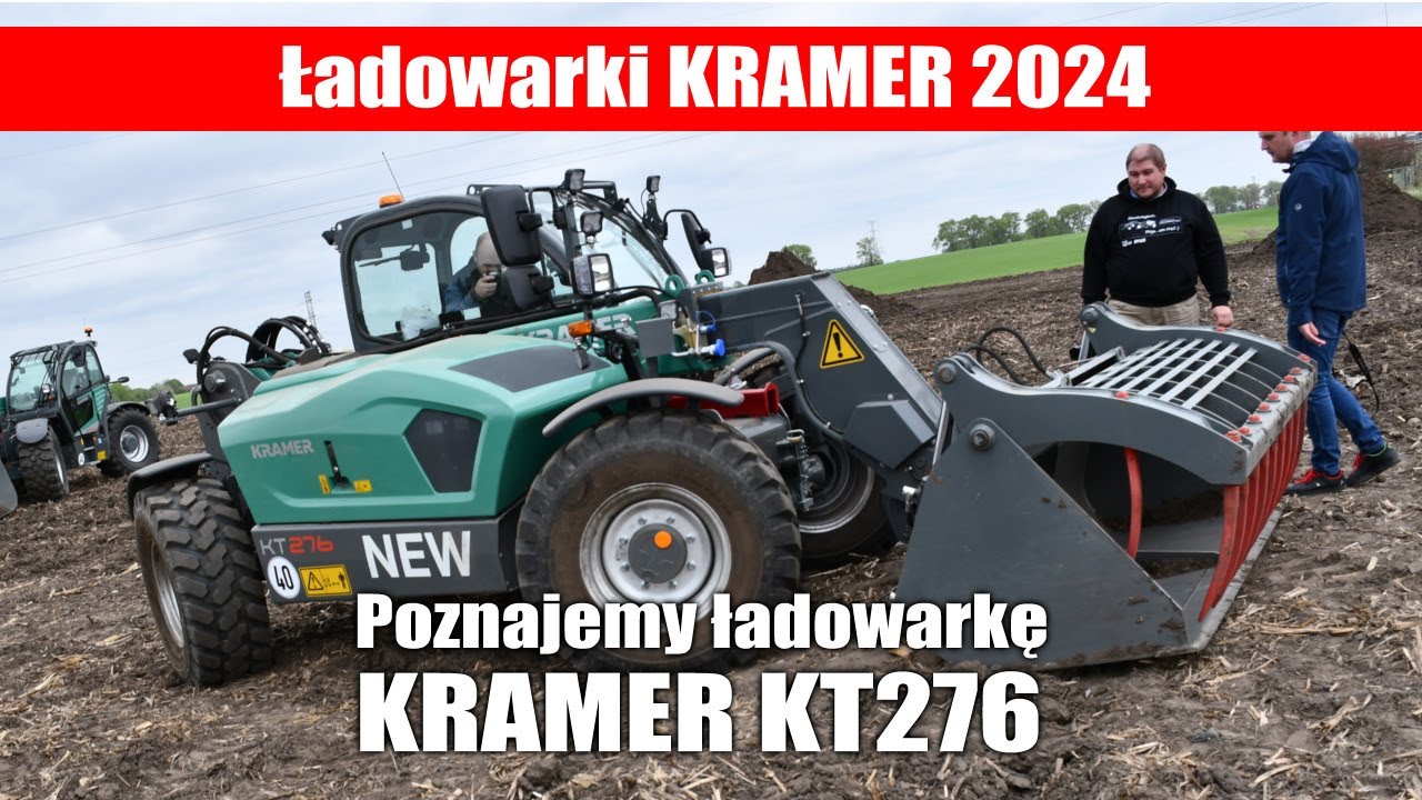 maxresdefault Ładowarki KRAMER – nowa seria 8 i zmodernizowana teleskopówka KT276