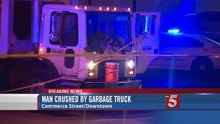 Metro Worker Dies After Being Crushed By Garbage Truck
