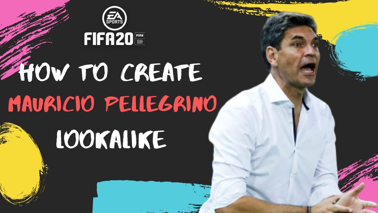 How to Create Mauricio Pellegrino - FIFA 20 Lookalike for Career Mode