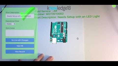 ServiceNow AR Field Service