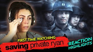Leia traumatized by SAVING PRIVATE RYAN (1998) Movie Reaction FIRST TIME WATCHING
