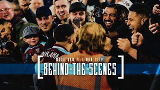 BEHIND THE SCENES | WEST HAM KNOCK OUT  MAN CITY IN THE CARABAO CUP
