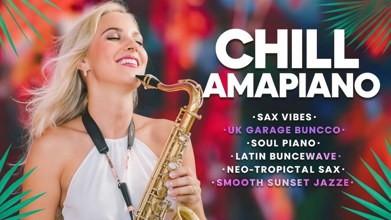 Neo Tropical Sax Bliss 🌴🎷 | Afrobeat × R&B Fusion with Hypnotic Summer Chill Vibes | SaxoHaven