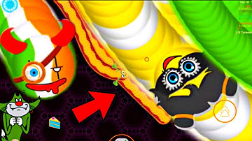 Perfect timing killing headshot Snake game / Wormate.io / OGGY and Jack