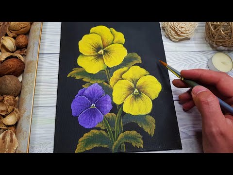 Video: Cum Să Pictezi Flori