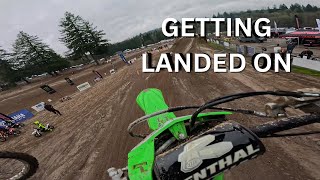 I GOT LANDED ON AT RD2 OF PACWEST MOTOCROSS CHAMPIONSHIP