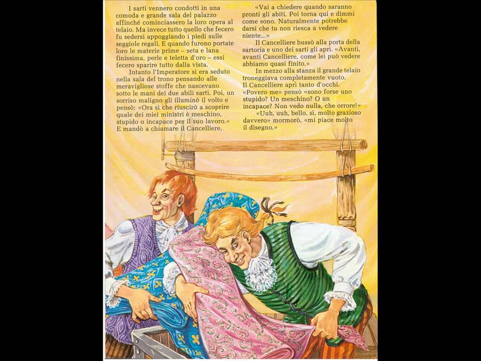 I VESTITI NUOVI DELL'IMPERATORE - I Raccontastorie n.1.wmv
