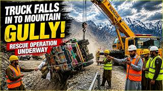 🚛 Overloaded Truck Flips Over | Epic Recovery Operation