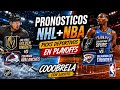 🔴 PRONÓSTICOS DE NHL + NBA🔥VIERNES 22 MAYO ​​🏒​​ PICKS DEL HOCKEY SOBRE HIELO