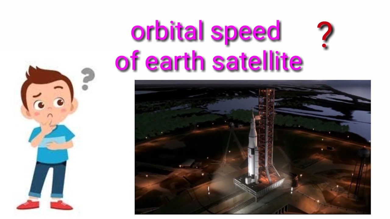 orbital speed of earth satellite 