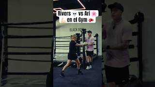 Rivers y Ari en el gym#arigameplays #rivers #parati #viral #shorts