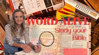 Word Alive: How To Study Your Bible