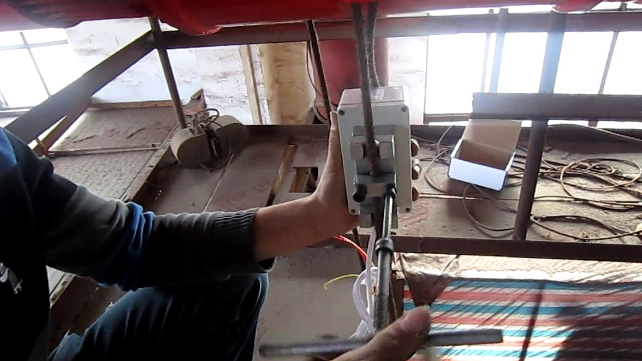 Wirerope Electric Hoist Overload limiter installation