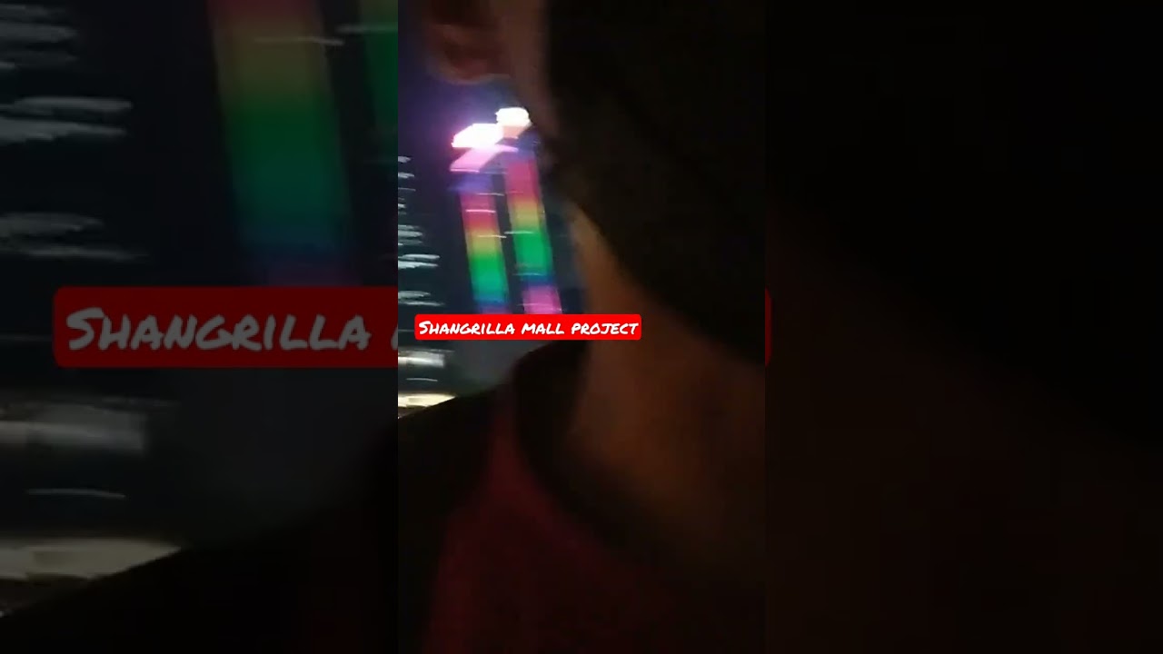 shangrilla Mall project  .. meeting and quotation for Glass panel..