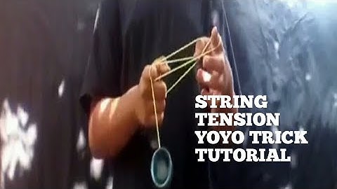 Tension String Slack Hook Yoyo Trick Tutorial