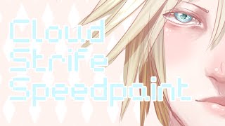 Cloud Strife Speedpaint