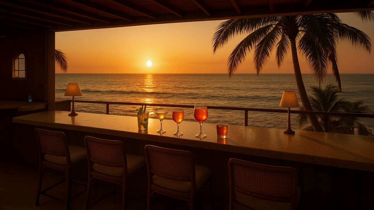 Lofi at the Beach Bar 🌊 Music to Relax & Let Go