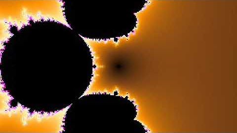 mandelbrot set morphs to inverted mandelbrot set