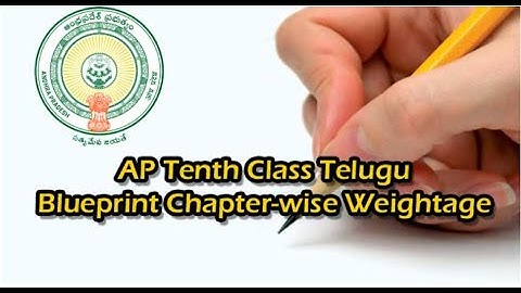 IQP// AP Tenth Class 2023: 1st Language Telugu Blueprint; Check Chapter-wise Weightage