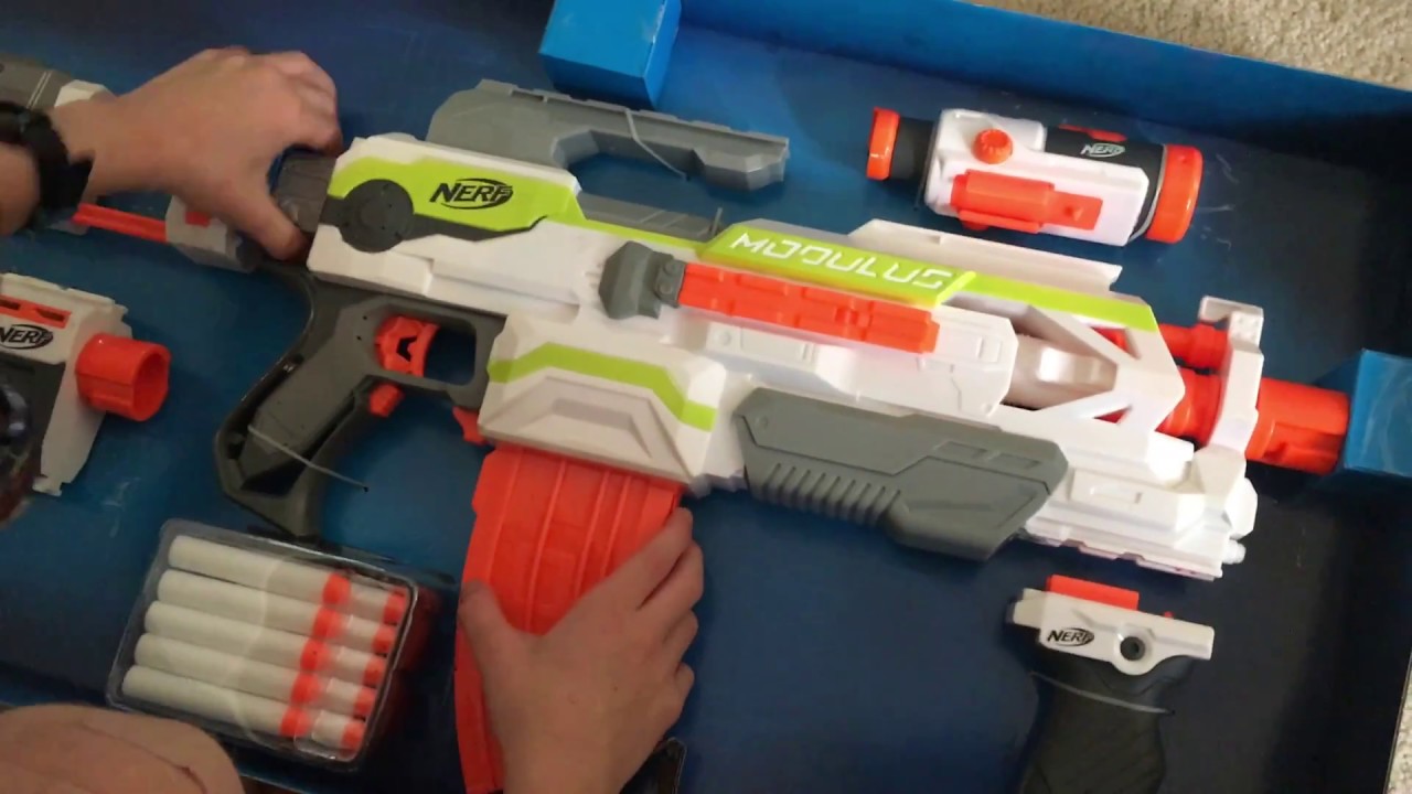 Nerf Zombie Strike Brainsaw, ECS-10, and Sharpfire Unboxing and Reviews
