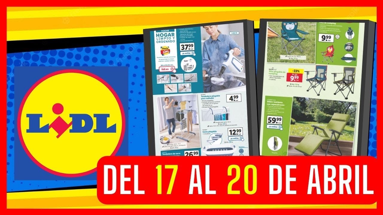 OFERTAS LIDL de esta semana del 17 al 20 2023 -