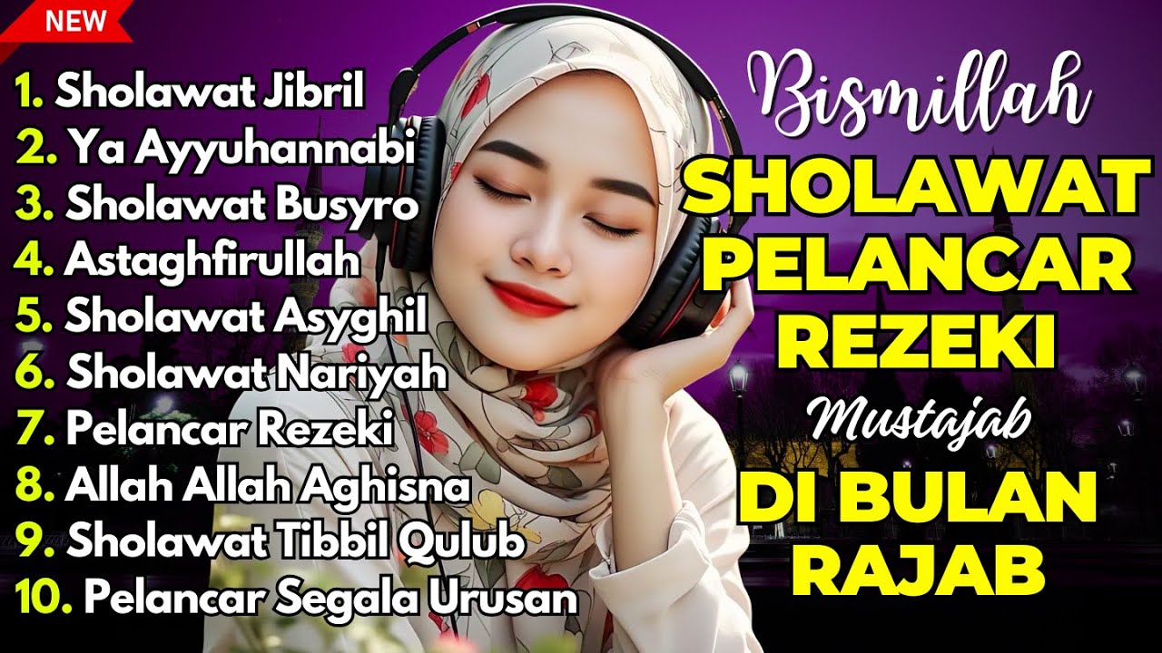 SHOLAWAT VIRAL TERBARU 2026 | SHOLAWAT NABI PENARIK REJEKI | Solawat Jibril, Sholawat Busyro, Nariya
