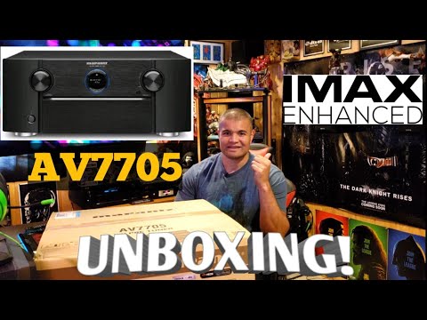 Marantz AV7705 11.2 IMAX ENHANCED AV Processor Unboxing!