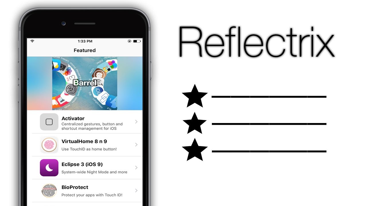  Update 'Reflectrix' adds Top Charts \u0026 featured in Cydia like on App Store!