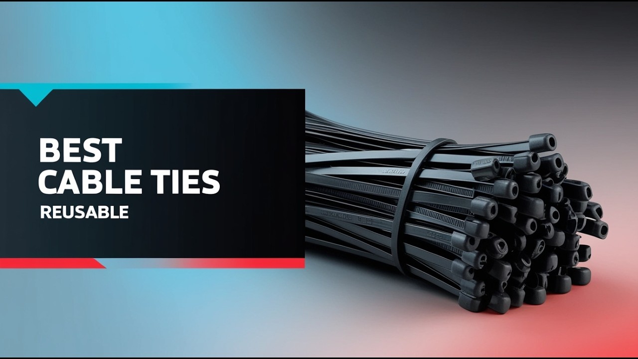 5 Best Reusable Cable Ties Review | Organize Cables Easily