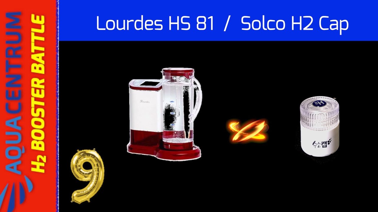 Update Test 9 : Lourdes / Solco H2 Cap | Test de teneur en H2 avec gouttes de test bleues