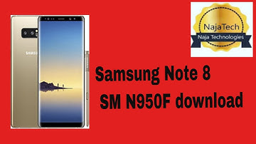 🔴Note 8 SM-N950F /Pie Firmware download official (Android 9) 👍