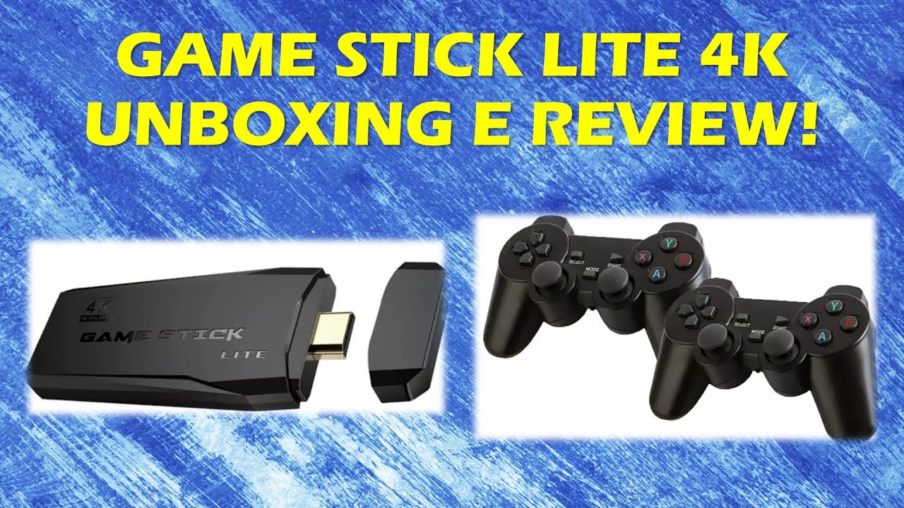 Game Stick 4K UNBOXING AND REVIEW 