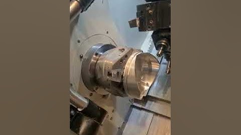 Doosan CNC machining programmed with SprutCAM X #cadcam #cnc #sprutcam #milling #doosan