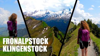 Stoos Ridge hike: Fronalpstock to Klingenstock - Best Hikes Switzerland (4k)