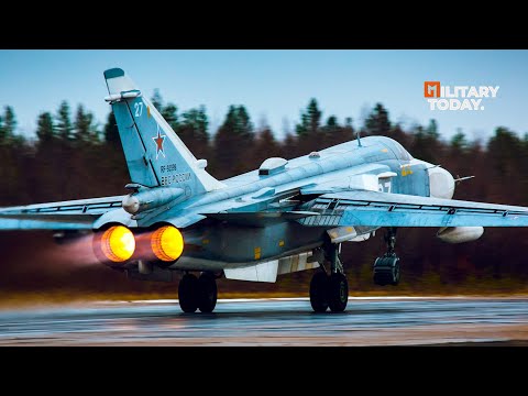 Finally !! Russia Receives More Modern Su-24 Fighter Jet