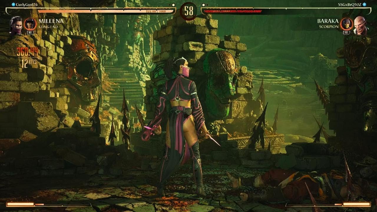 Mortal Kombat 1 Mileena Ranked Sets 😈