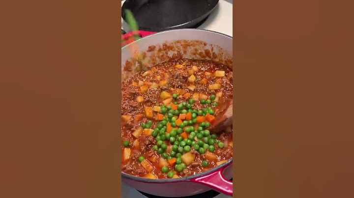 I made Filipino-style Picadillo aka Giniling