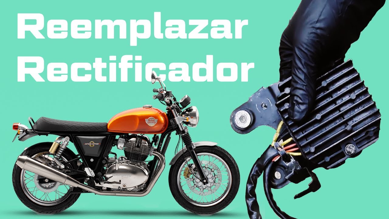 Interceptor 650 Cambio del Rectificador y Regulador de Corriente Twins 650 Royal Enfield