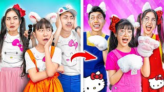 My Family Are Hello Kitty Family! How To Become Hello Kitty | Baby Doll And Mike by Baby Doll & Mike 46,604 views 2 weeks ago 2 hours, 36 minutes